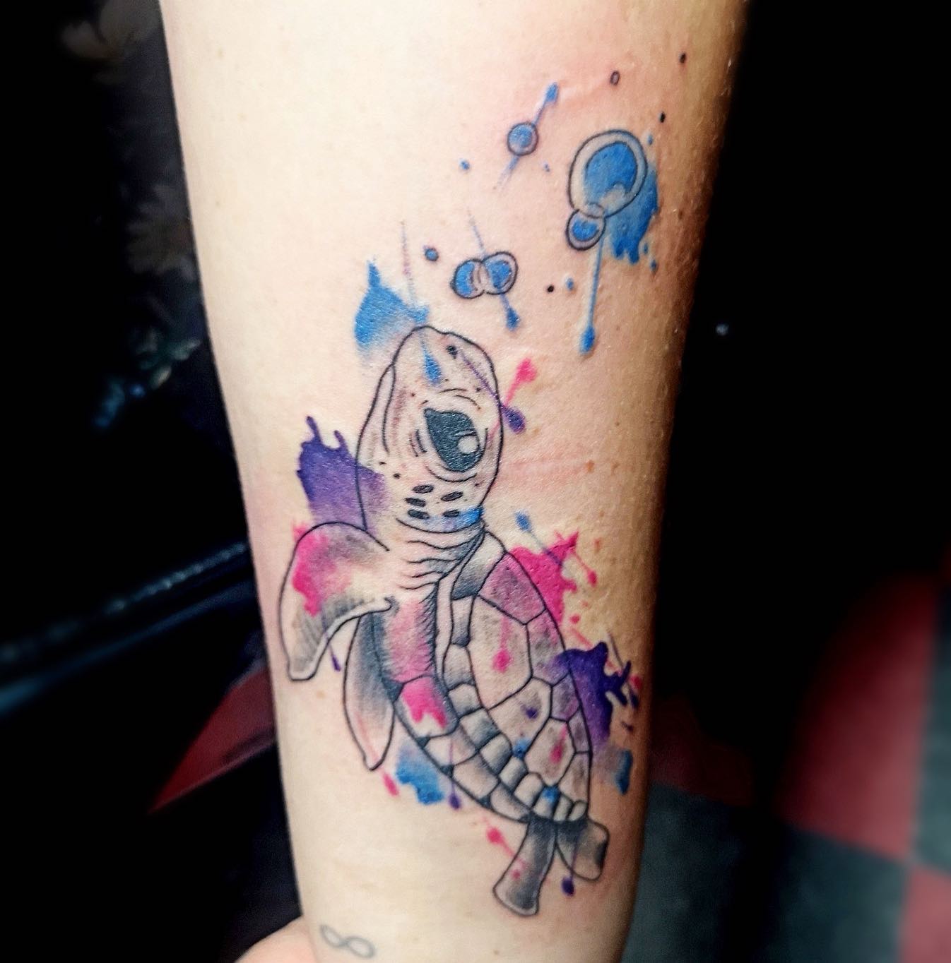 Diseño de tortuga marina pequeña