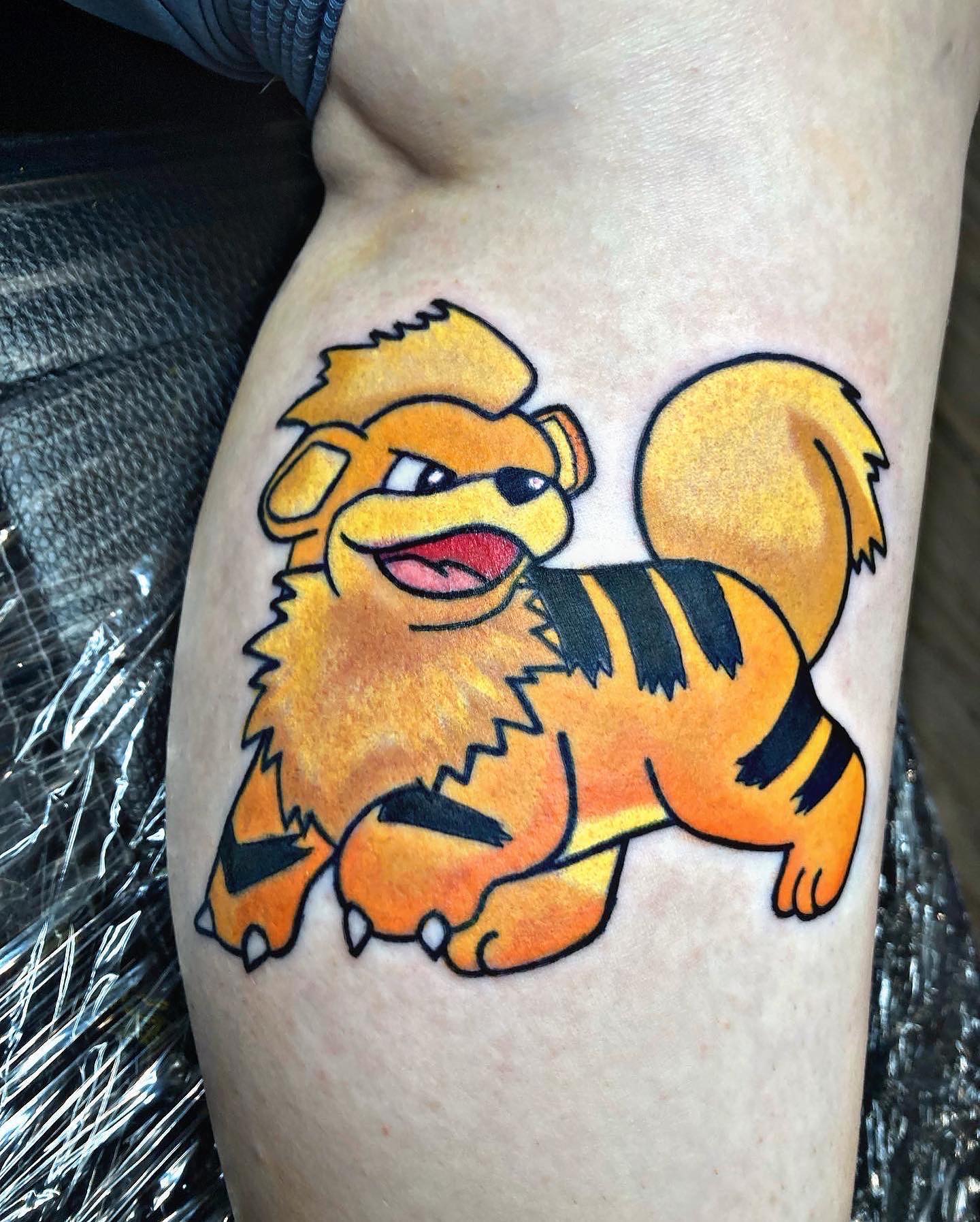 Growlithe Tatuaje