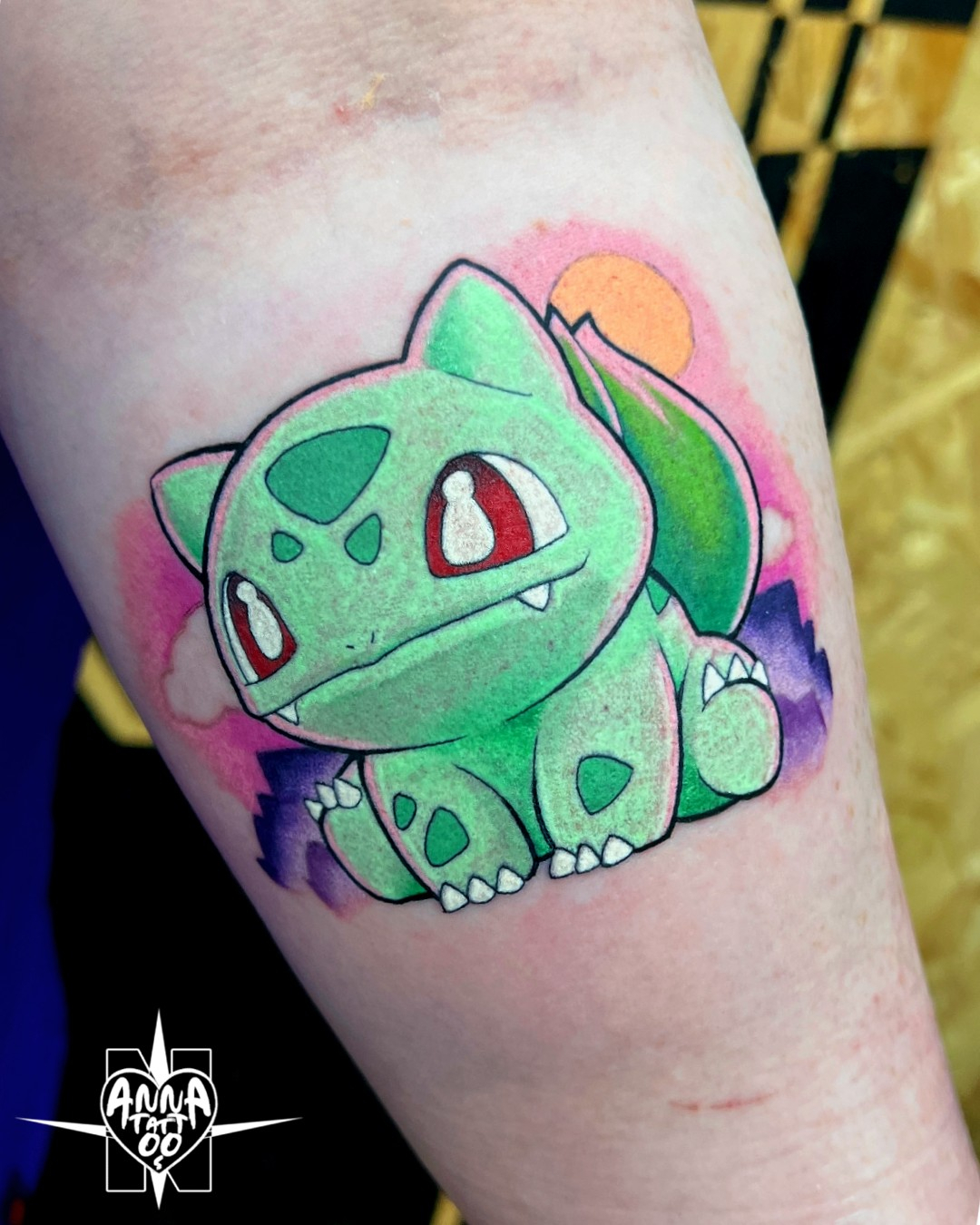 Tatuaje de Bulbasaur