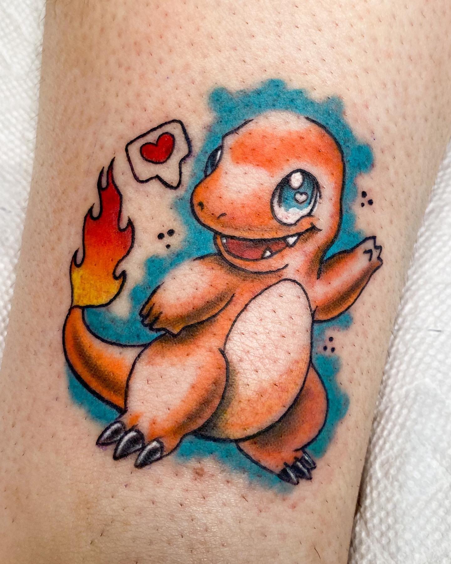 Tatuaje de Charmander