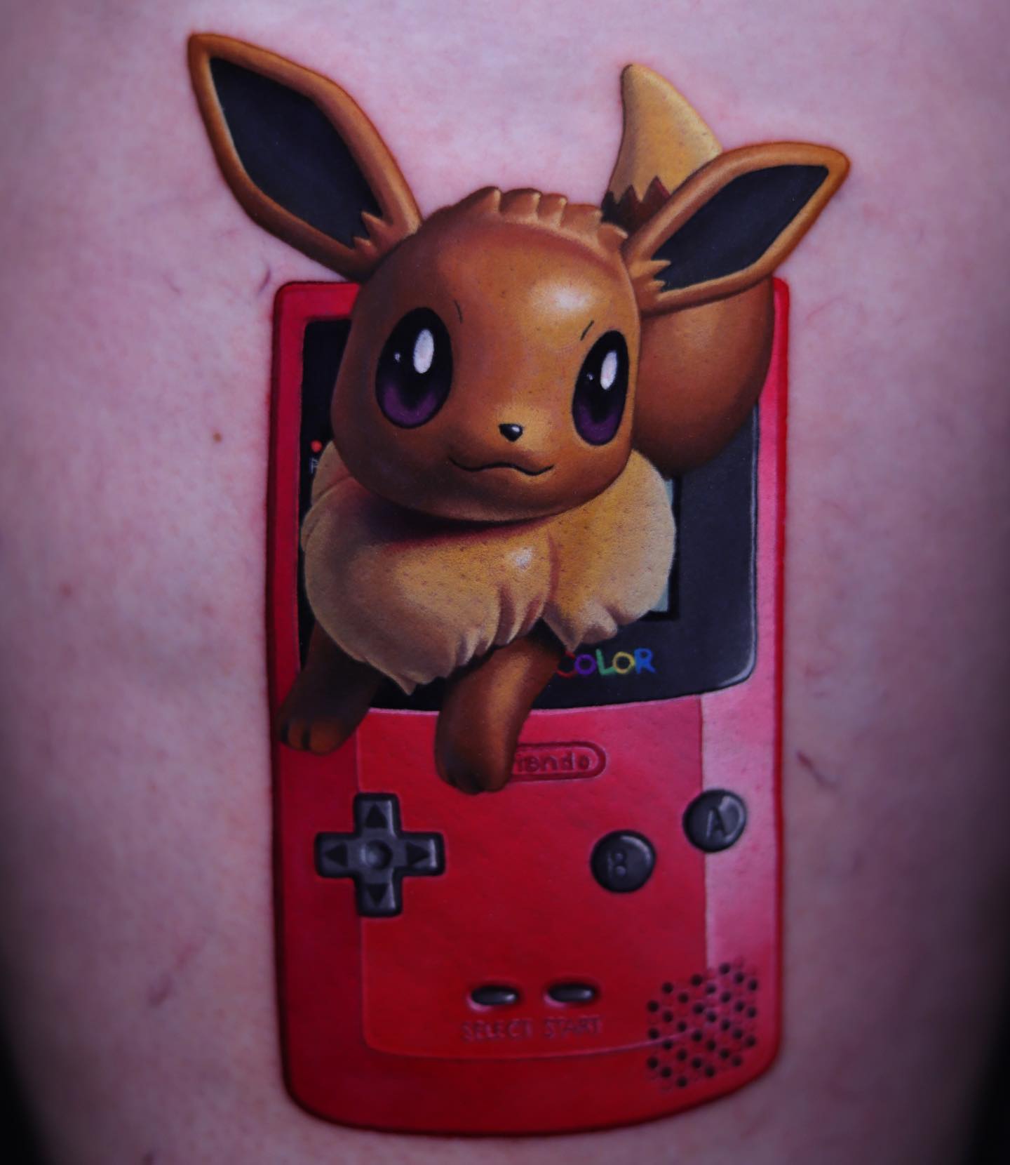 Tatuaje de Eevee