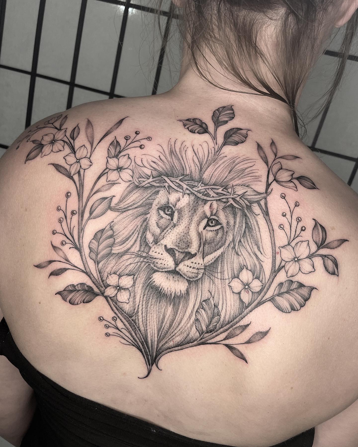 Tatuaje de Espina de León
