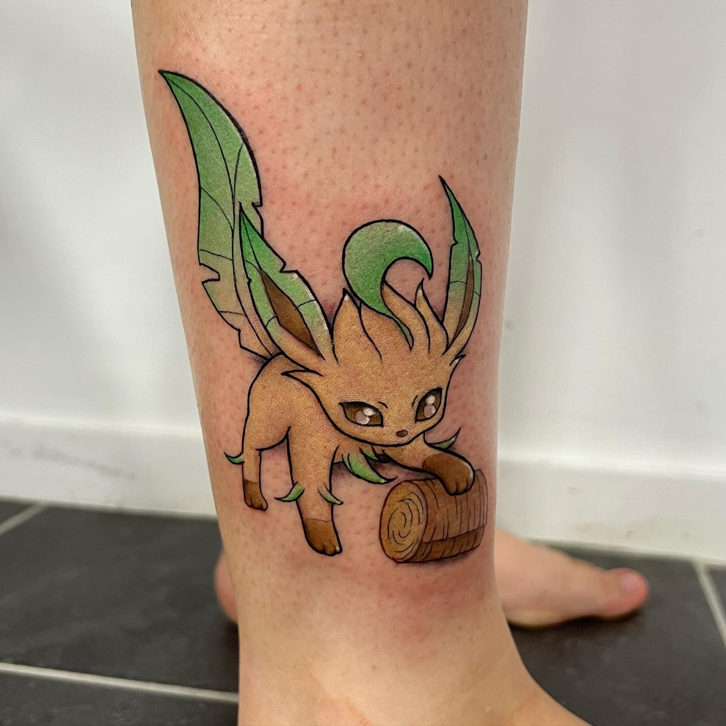 Tatuaje de Leafeon