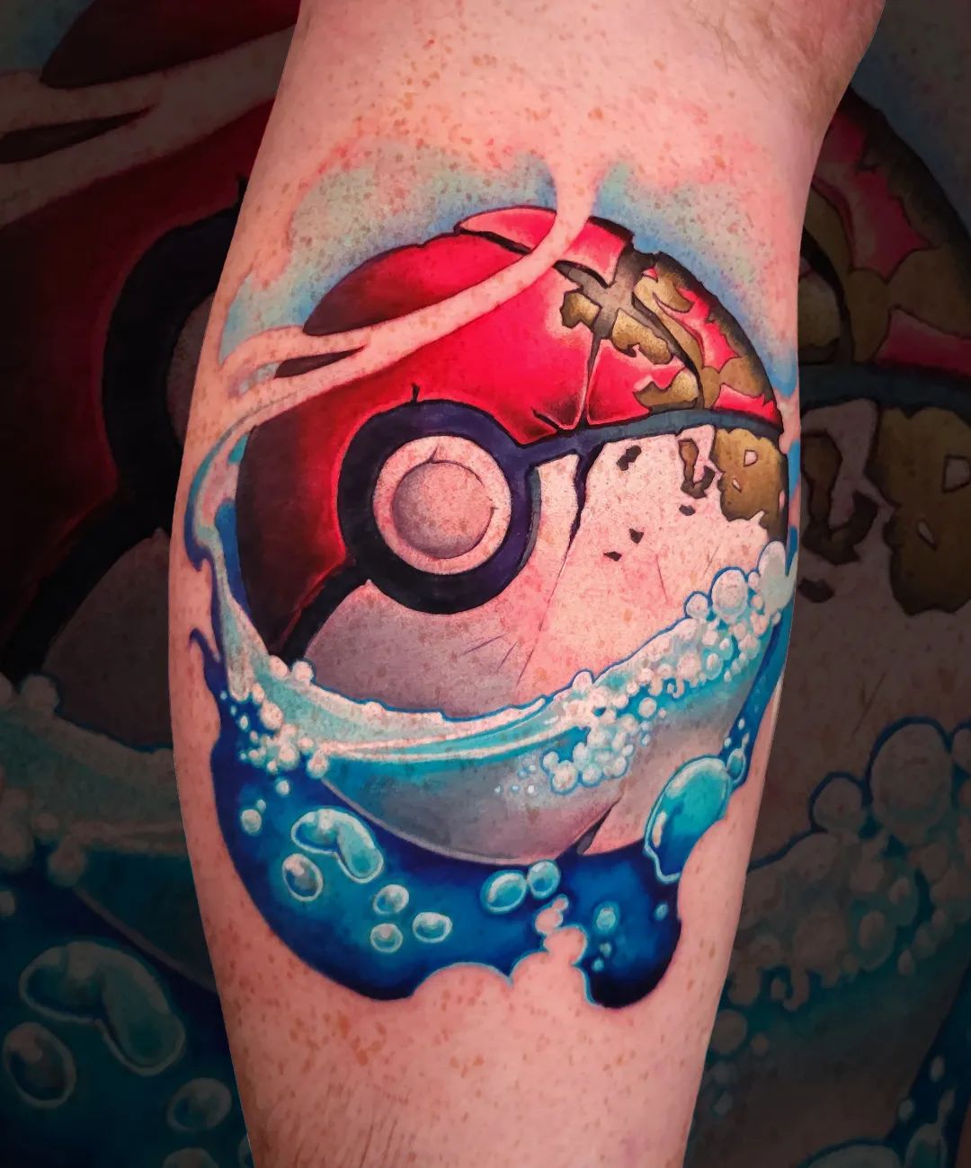 Tatuaje de Pokeball