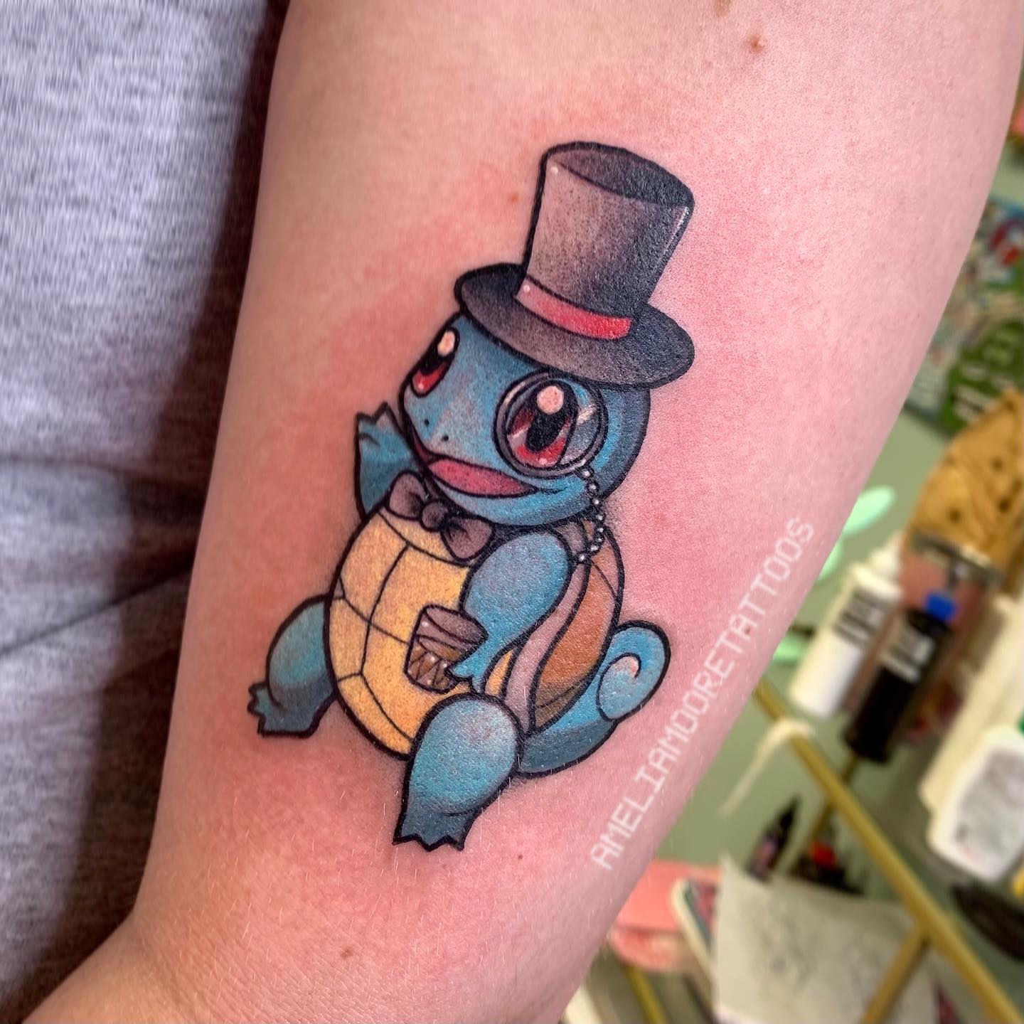 Tatuaje de Squirtle