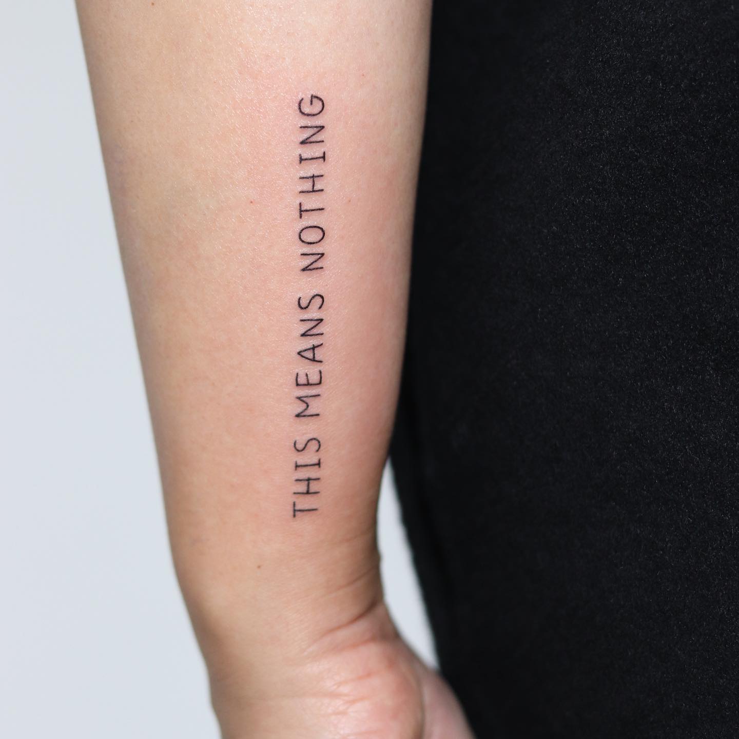 Tatuaje de cita para hombres