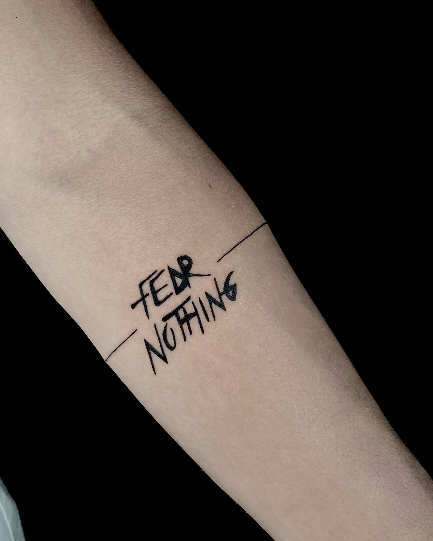 Tatuaje de citas para hombres
