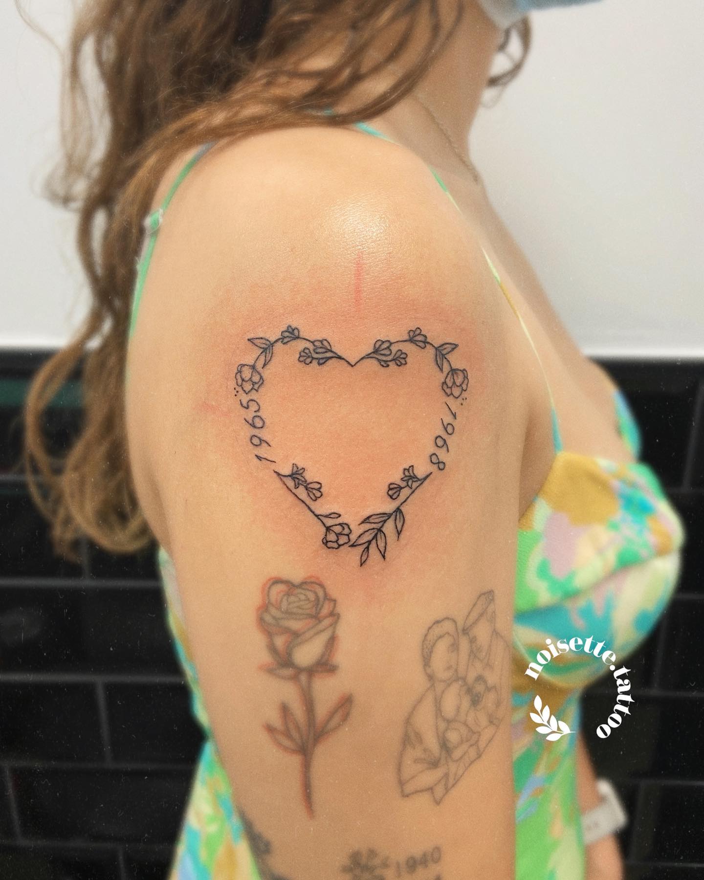 Tatuaje de Corazón en el Brazo