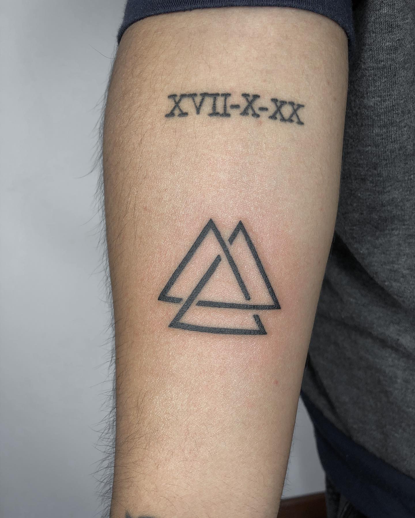 Tatuaje de Fecha para Hombres.