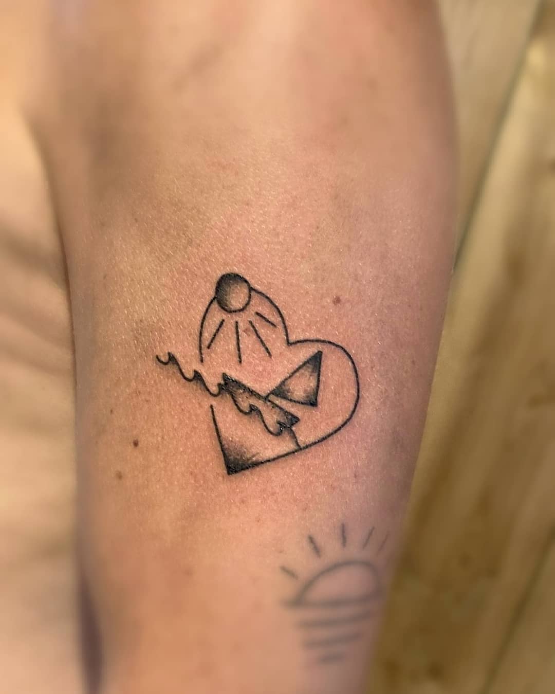 Tatuaje de verano para hombres