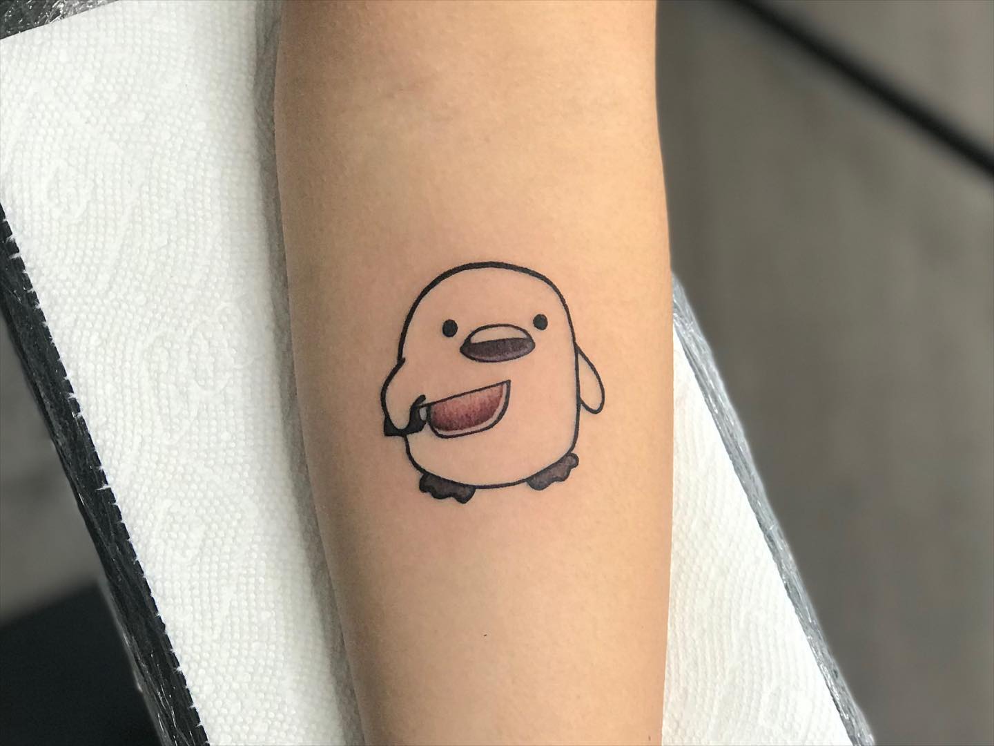 Tatuaje pequeño divertido