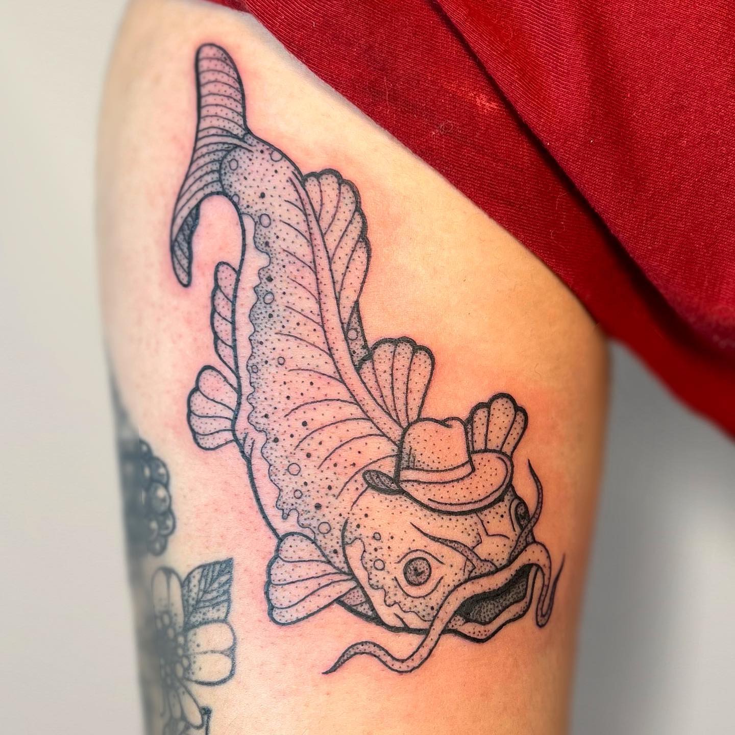 Pez Tatuaje de bíceps