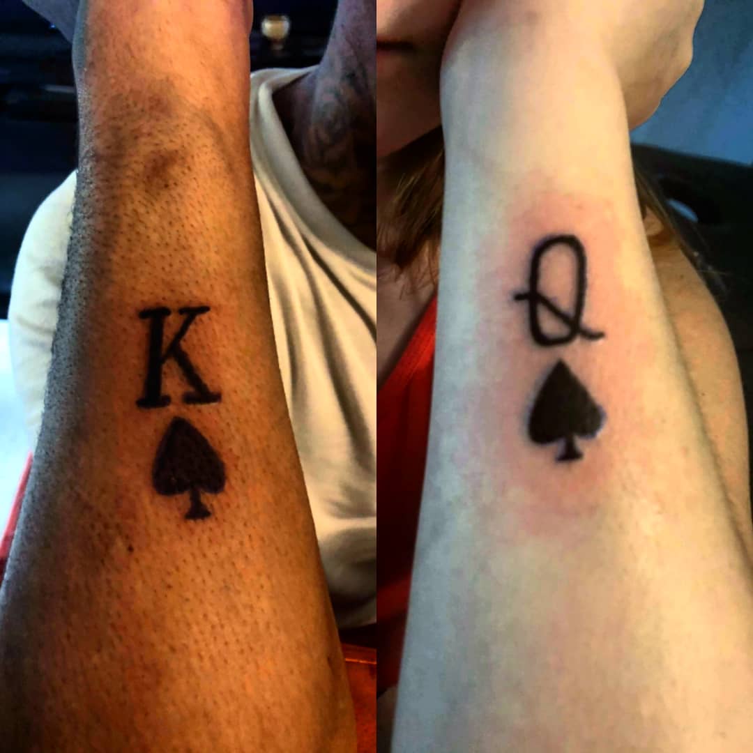 Tatuaje de Pareja de Espadas