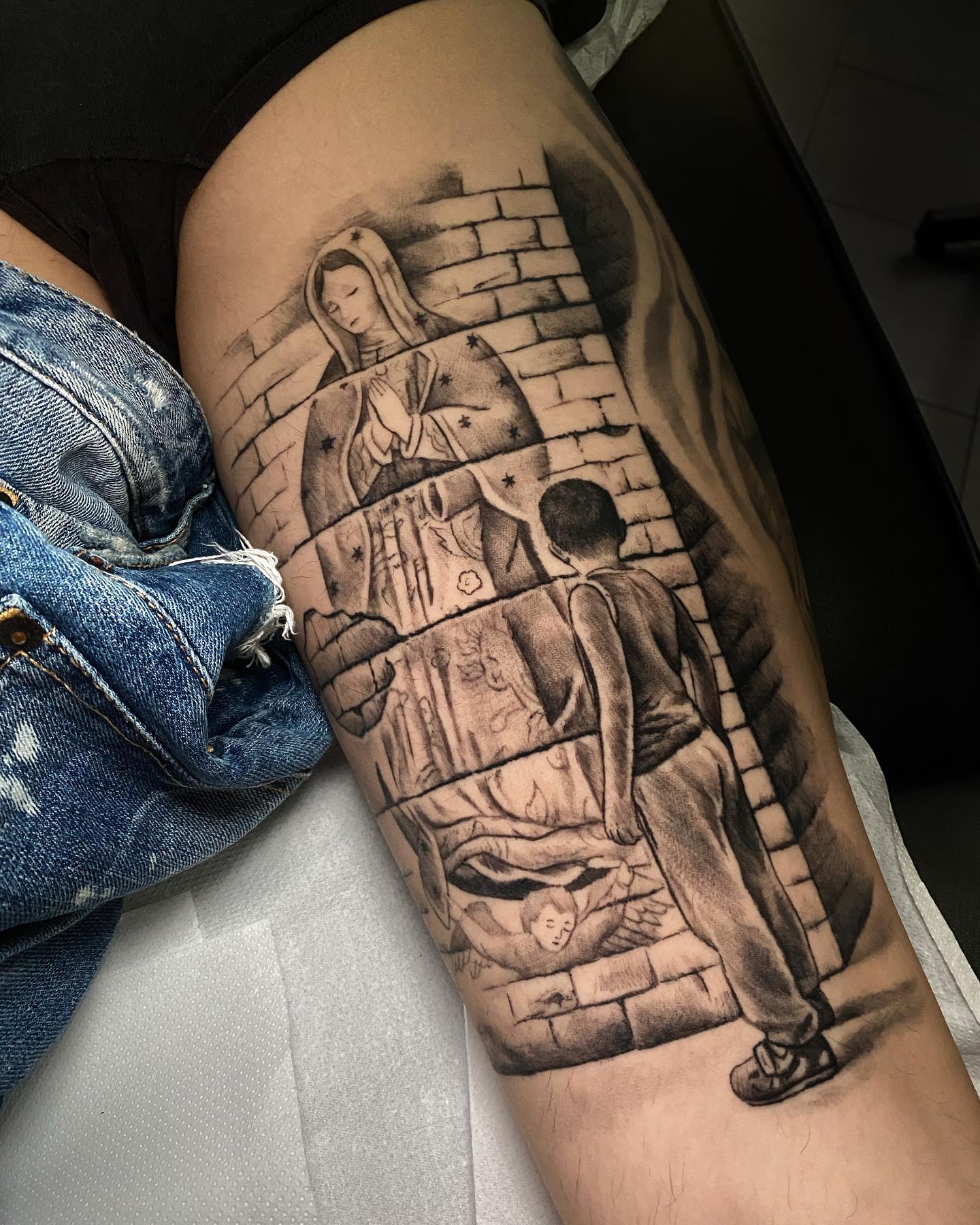 Diseño artístico Tatuaje chicano