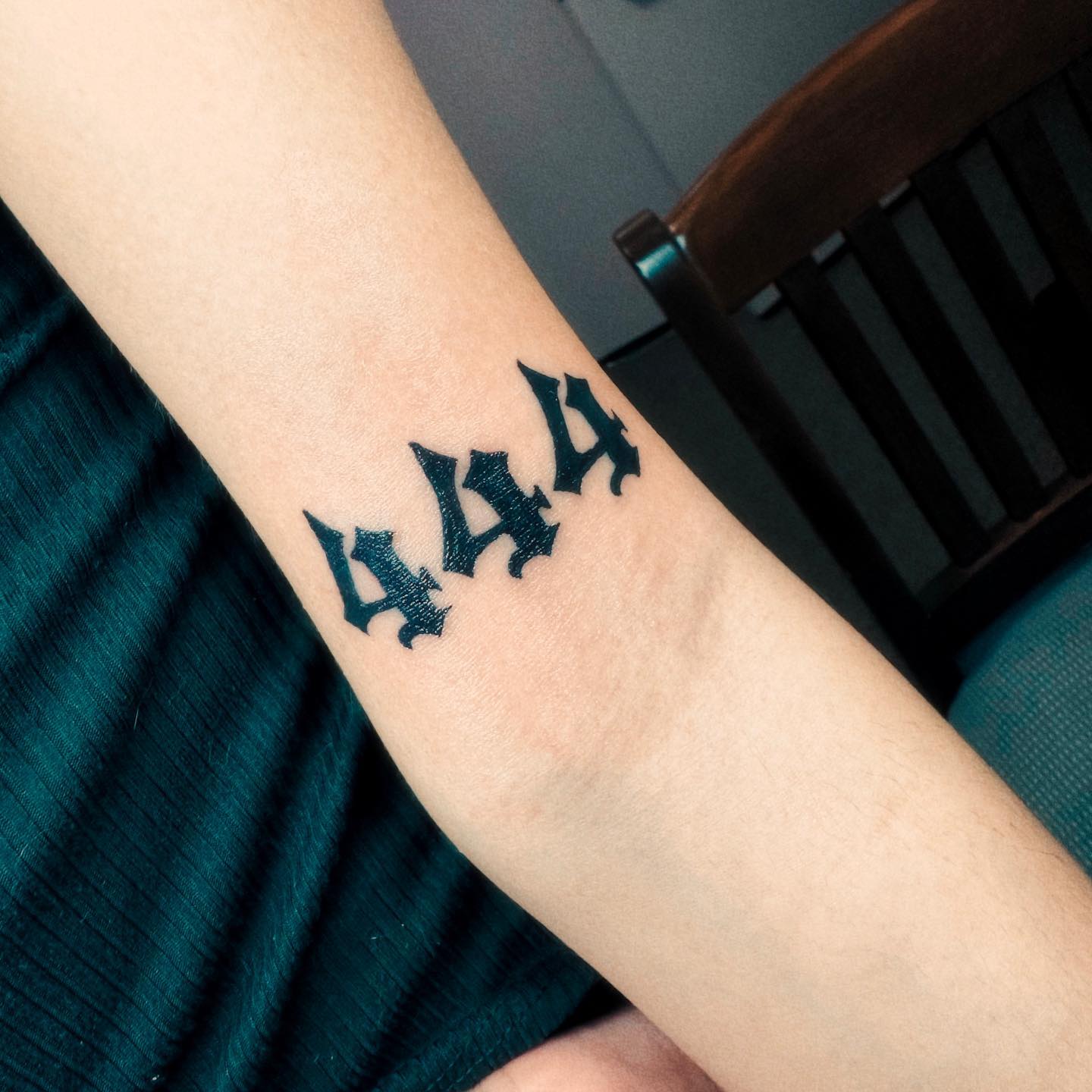 Diseño de tatuaje negro