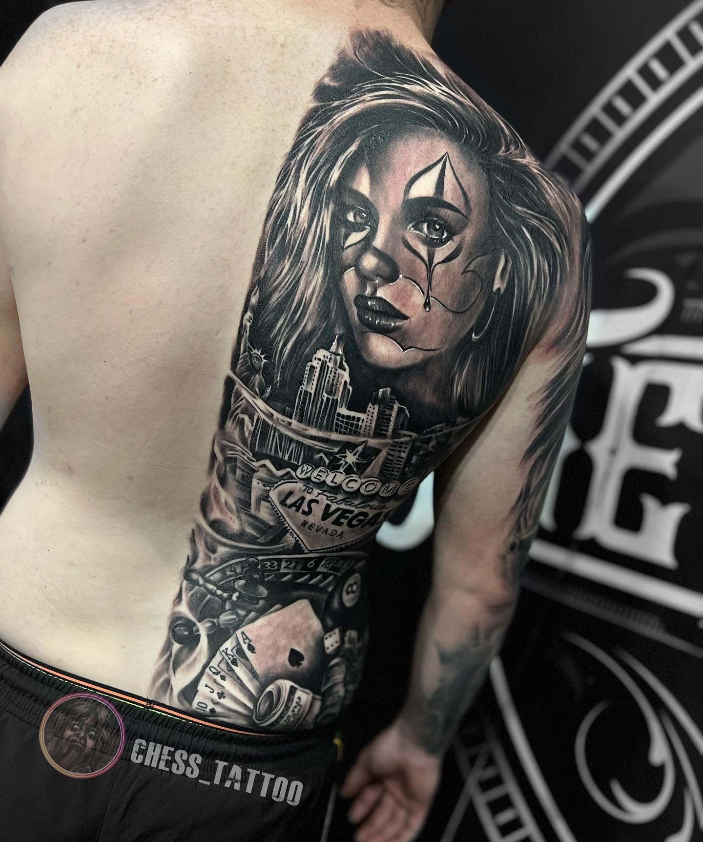 Espalda Tatuaje Chicano