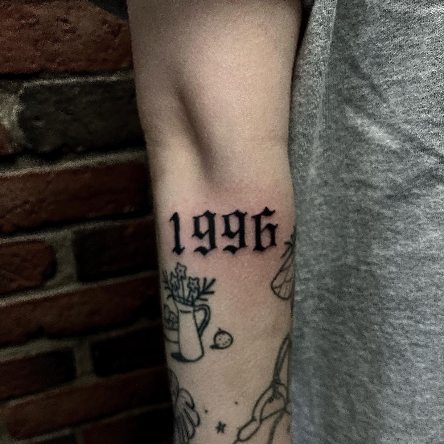 Fecha Número Codo Tatuaje