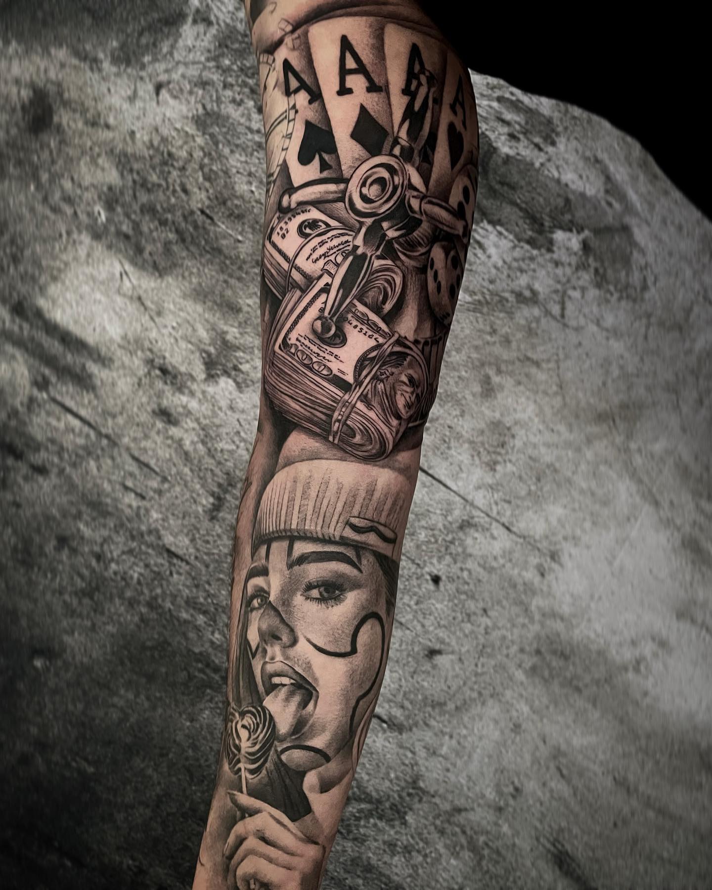 Manga Tatuaje Chicano