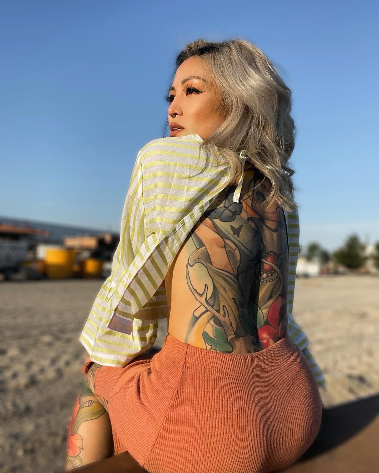 Gran Tatuaje de Espalda Colorido