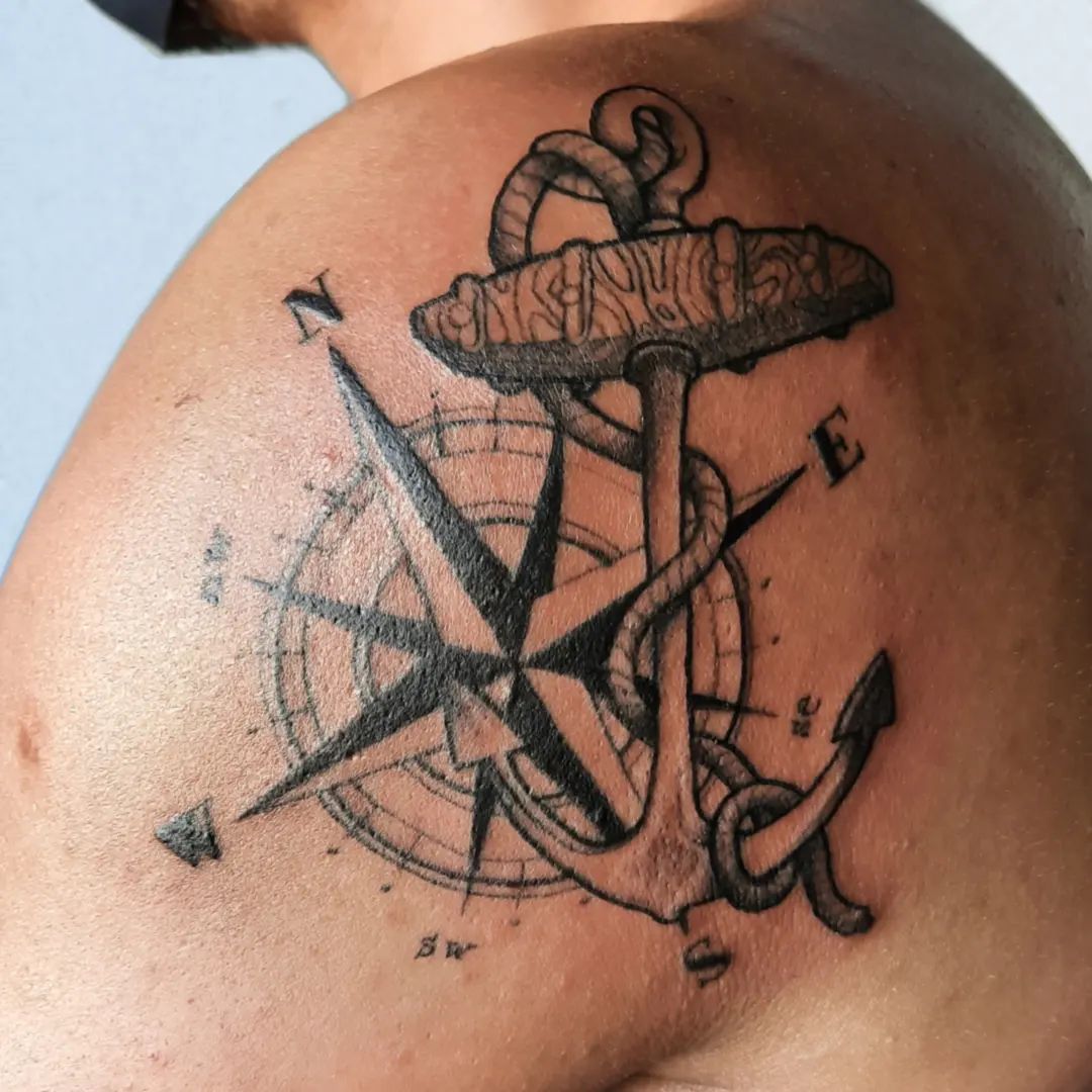 Tatuaje de Ancla para Hombres