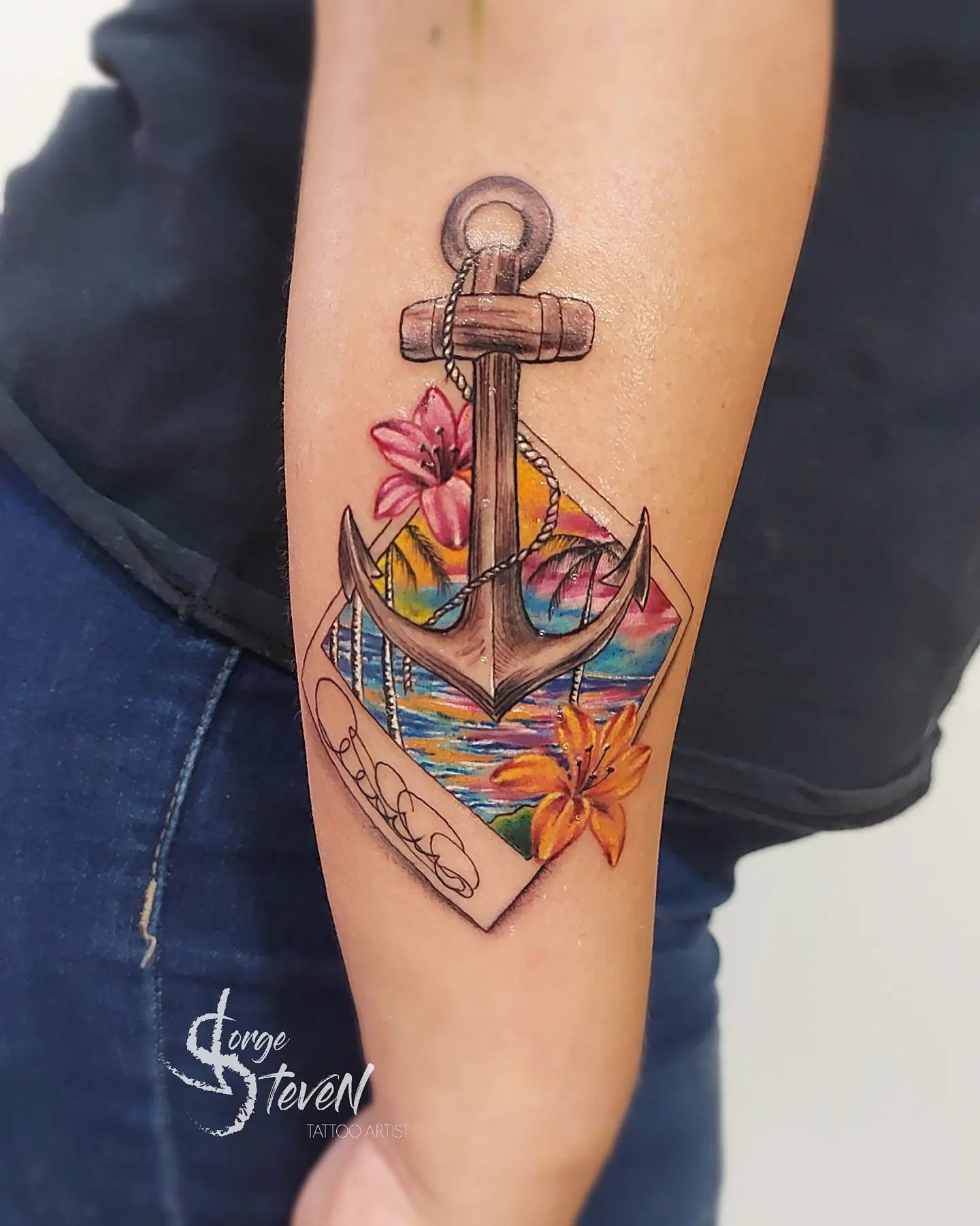 Tatuaje Único de Ancla