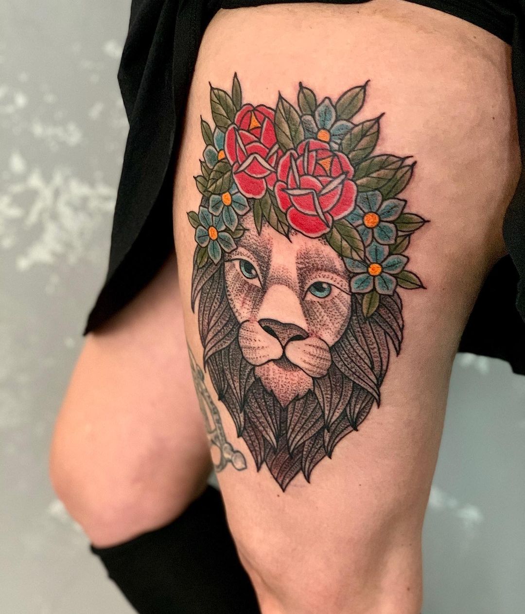 Corona de flores