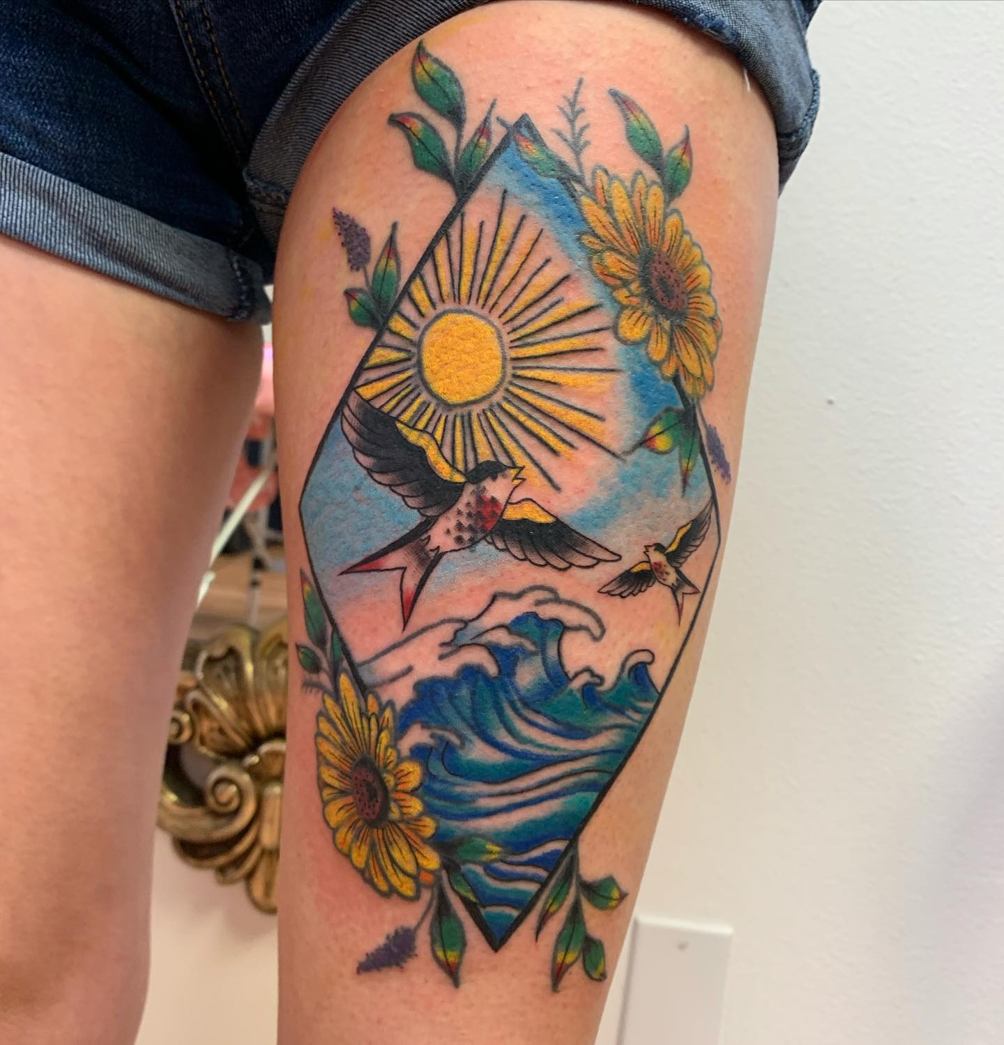 Tatuajes del girasol: 30 diseños increíbles de esta bonita flor