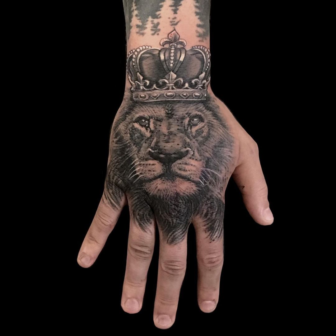 Tatuaje de mano