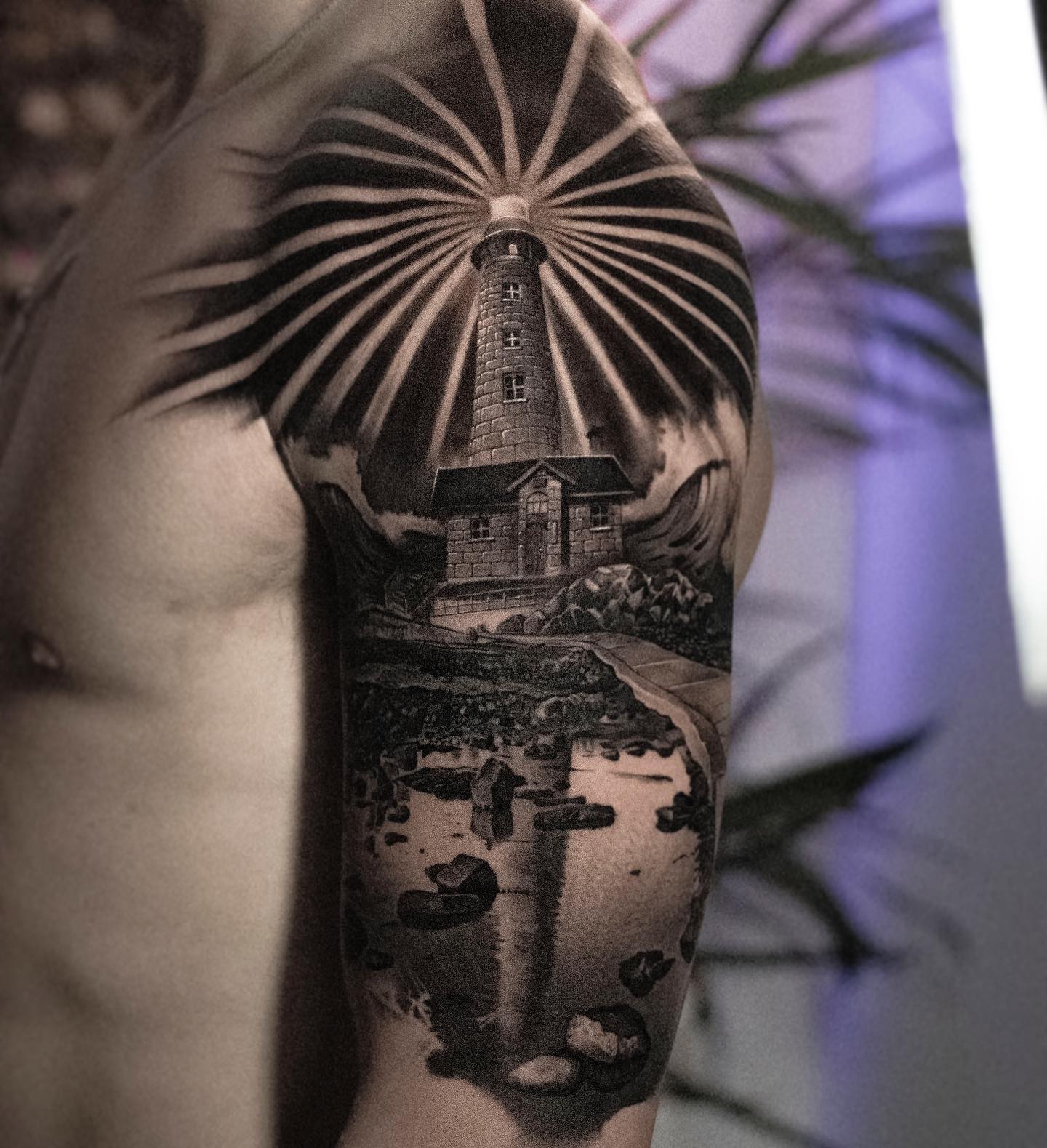 Tatuaje de media manga
