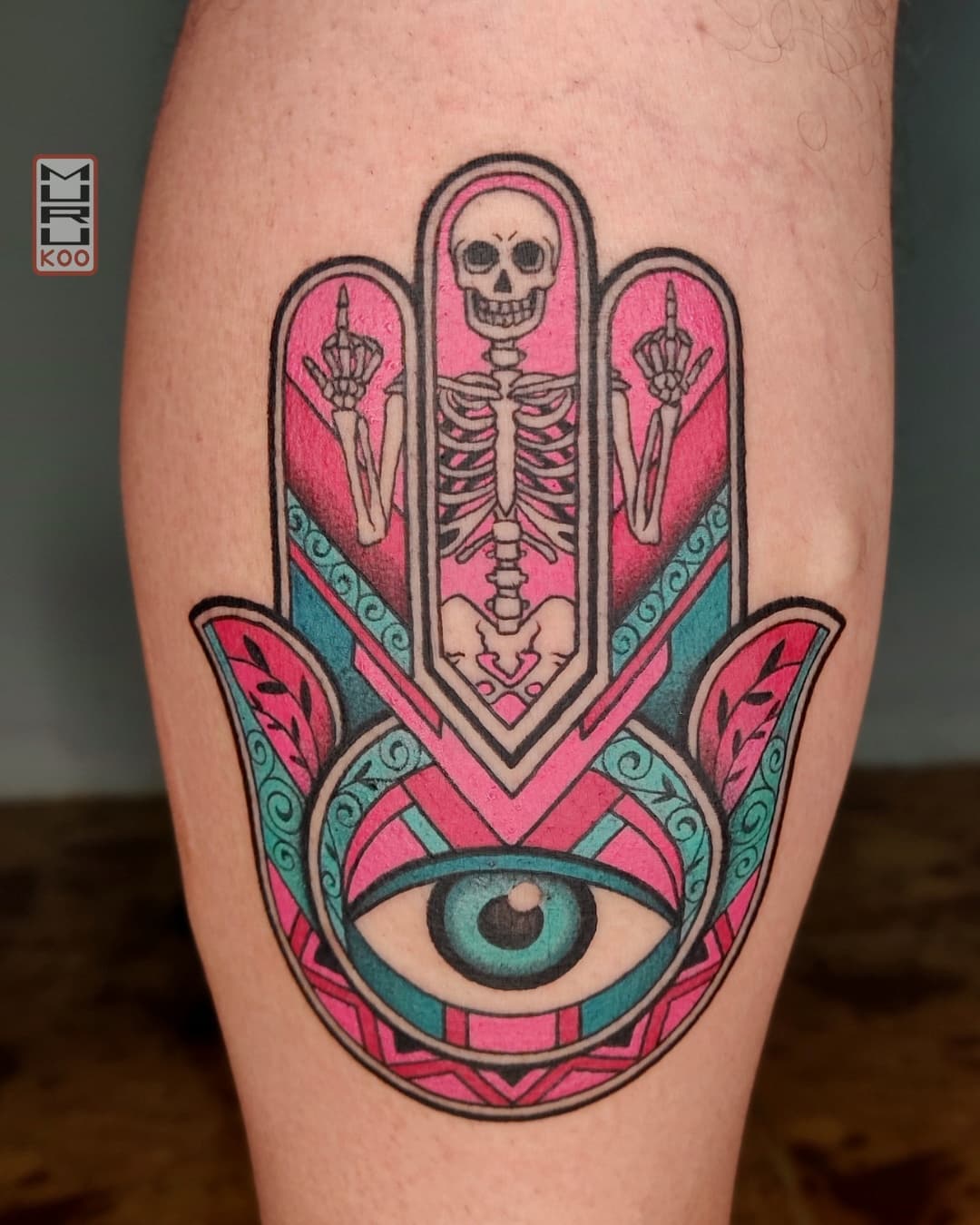 Tatuaje Retro Mal de Ojo