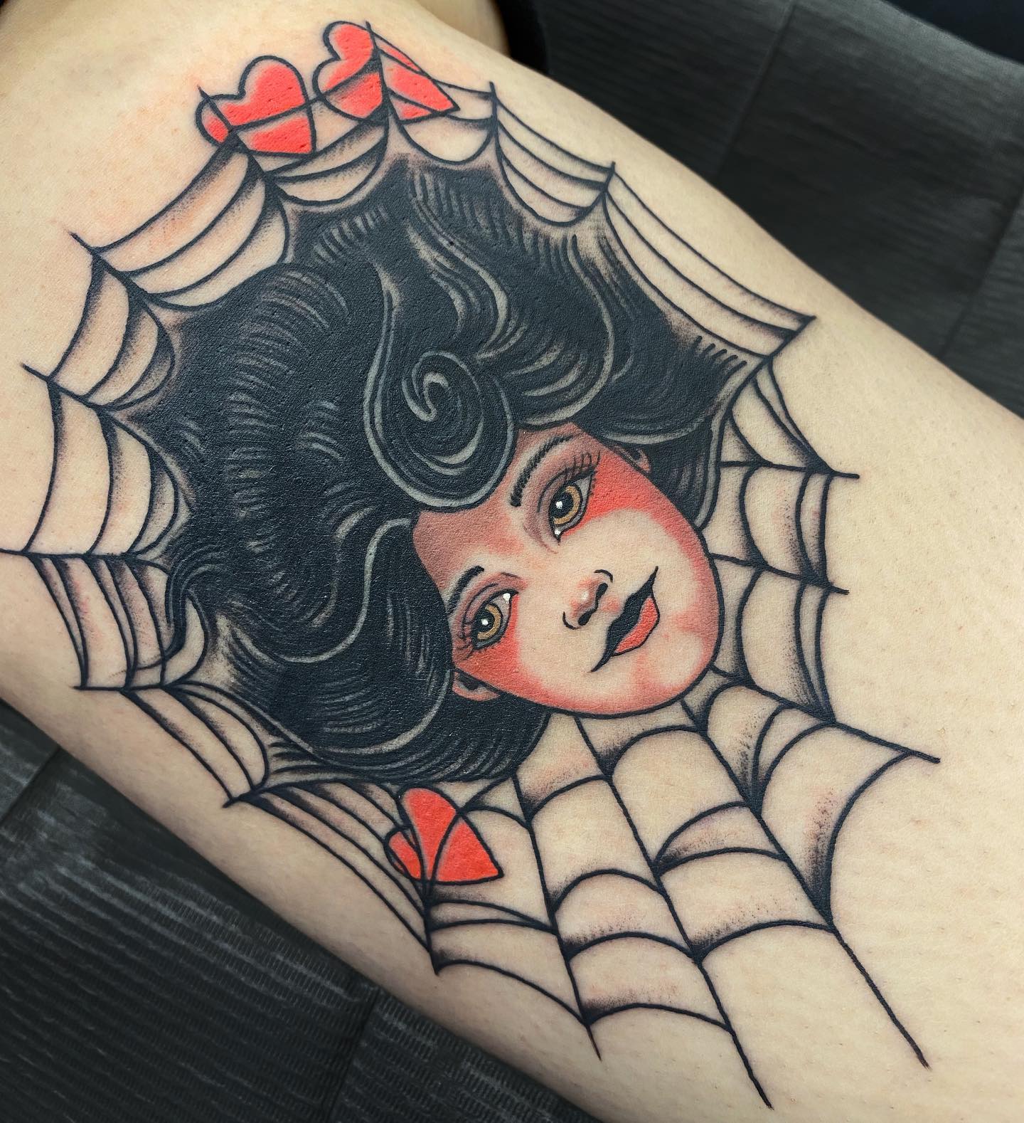 Artsy Tatuaje Telaraña