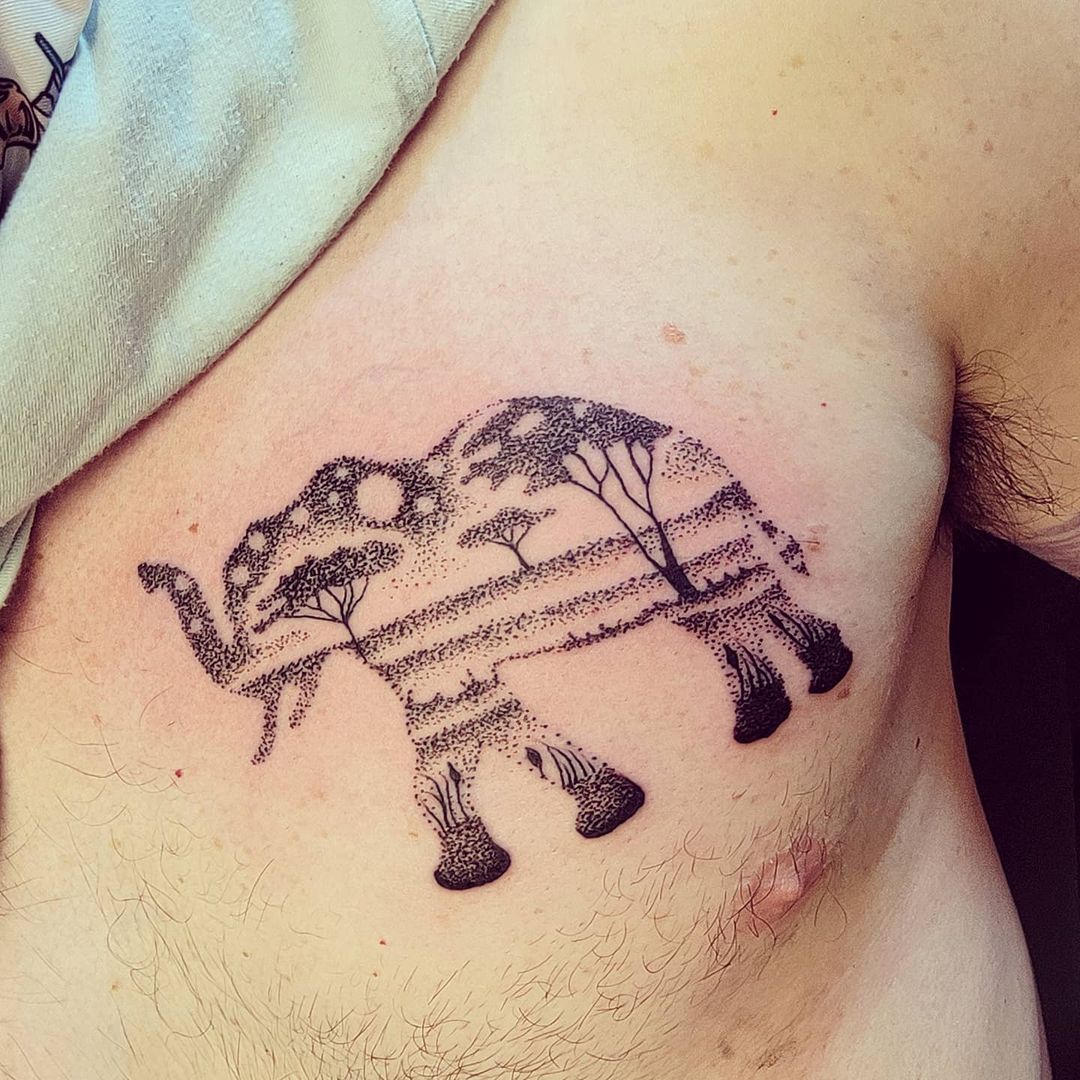 Tatuajes de elefantes: 45 Diseños magníficos en HD