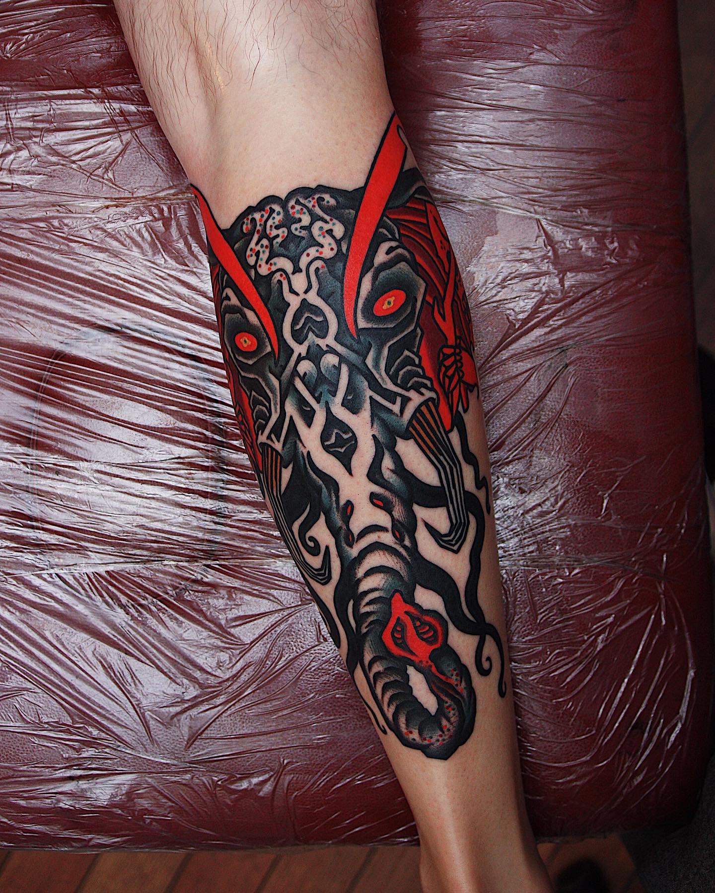 Tatuaje de Elefante Salvaje
