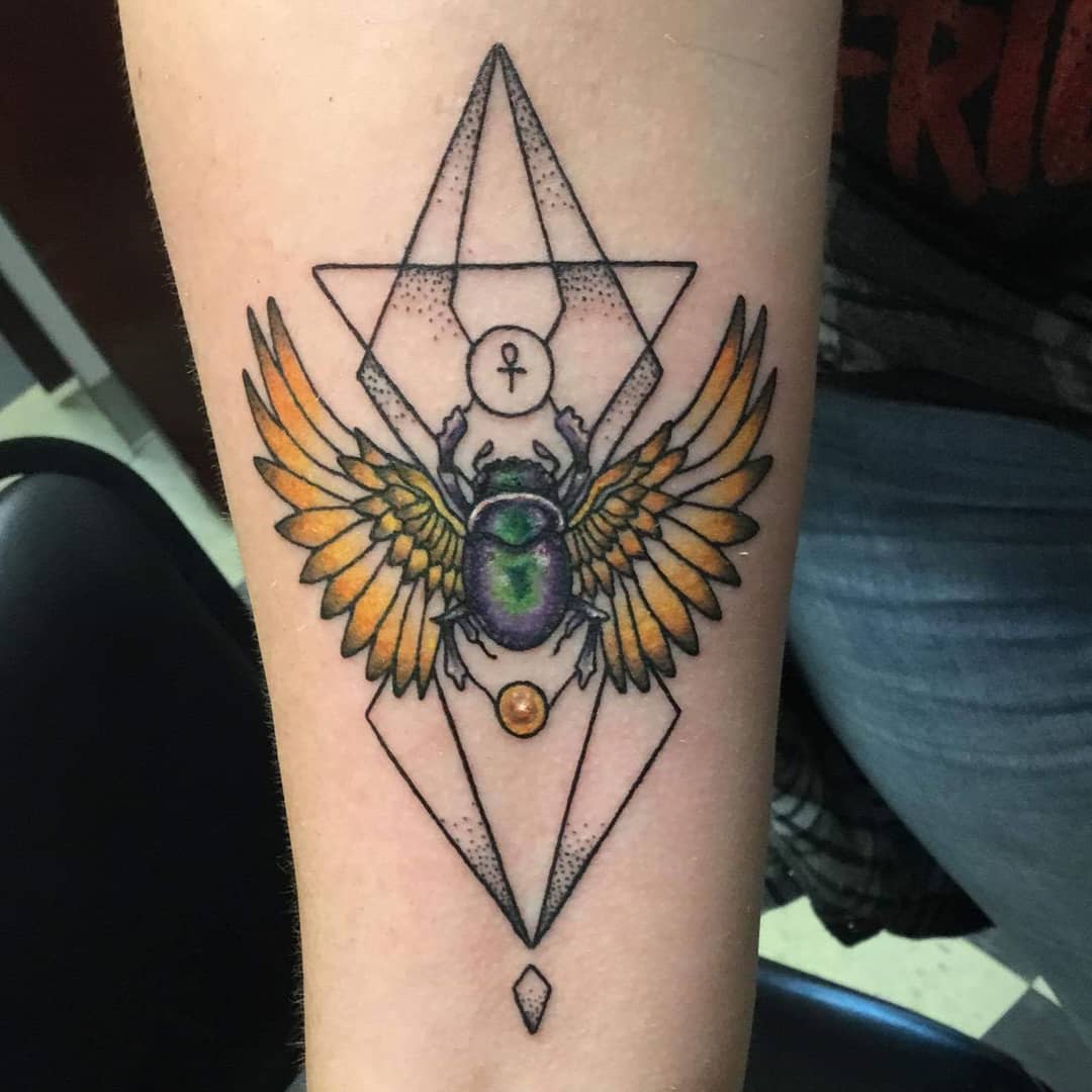 Tatuaje Geométrico Sagrado