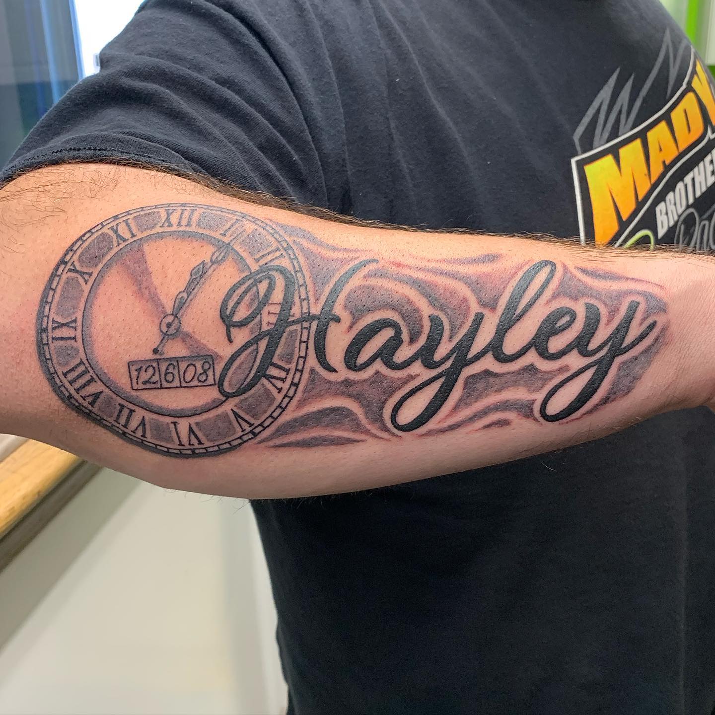 Tatuajes de nombres de niños para papás