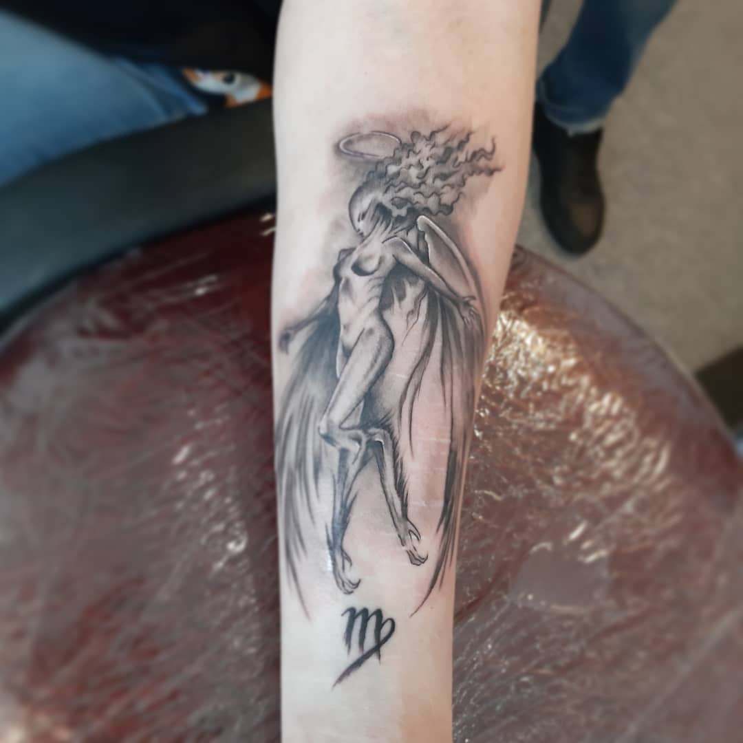 Virgo y Angel Tatuaje.