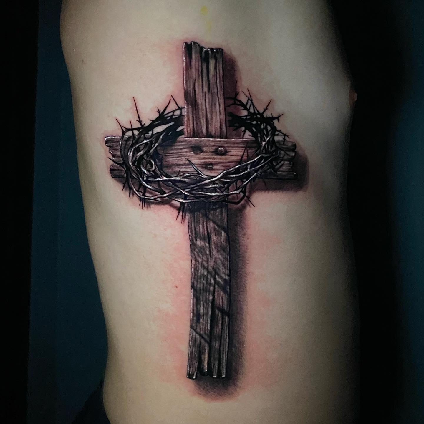 Dibujo animado Cruz Tatuaje
