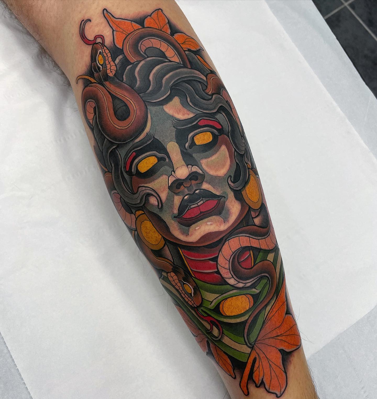 Diseño de Medusa Salvaje