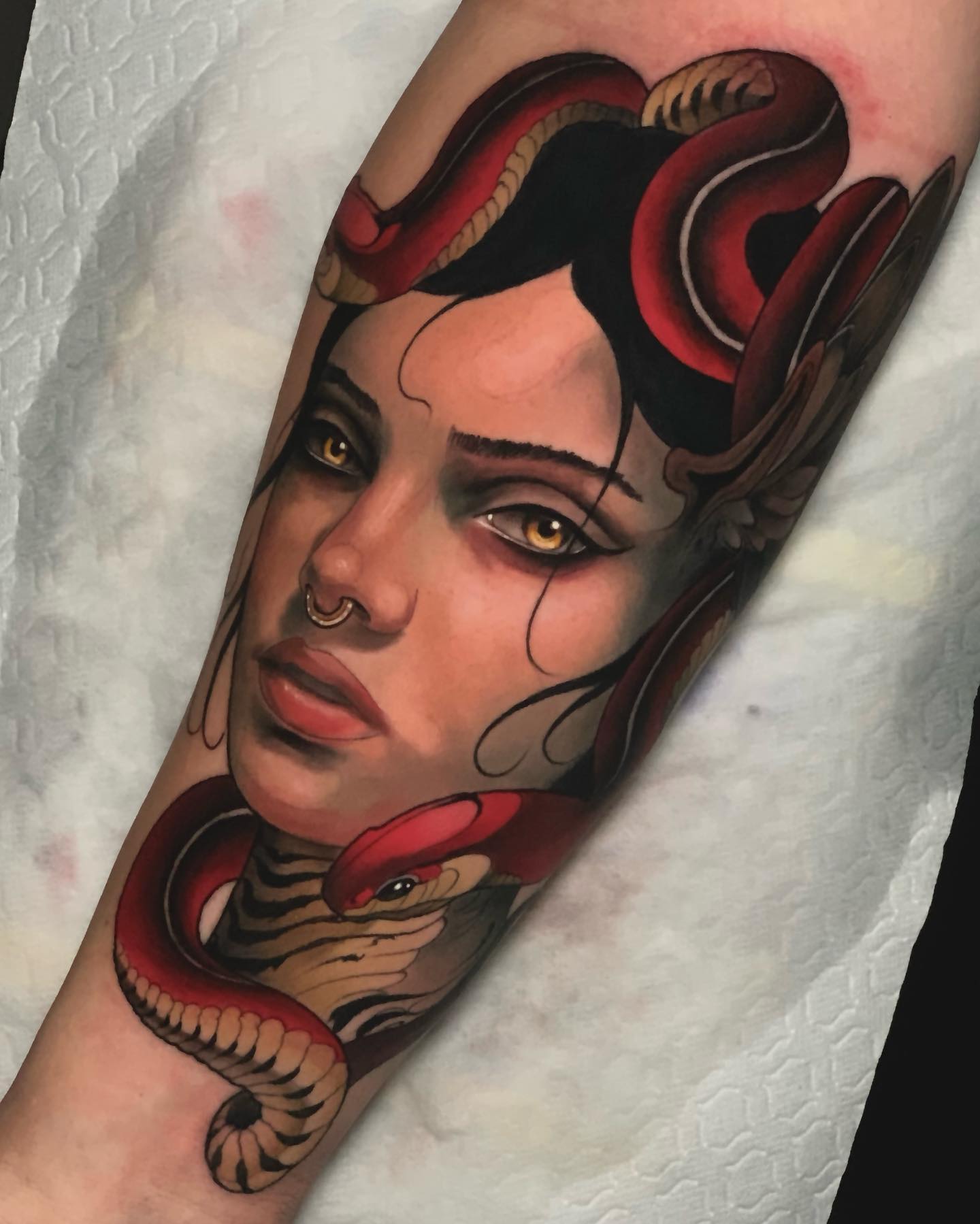 Diseño vívido de Medusa