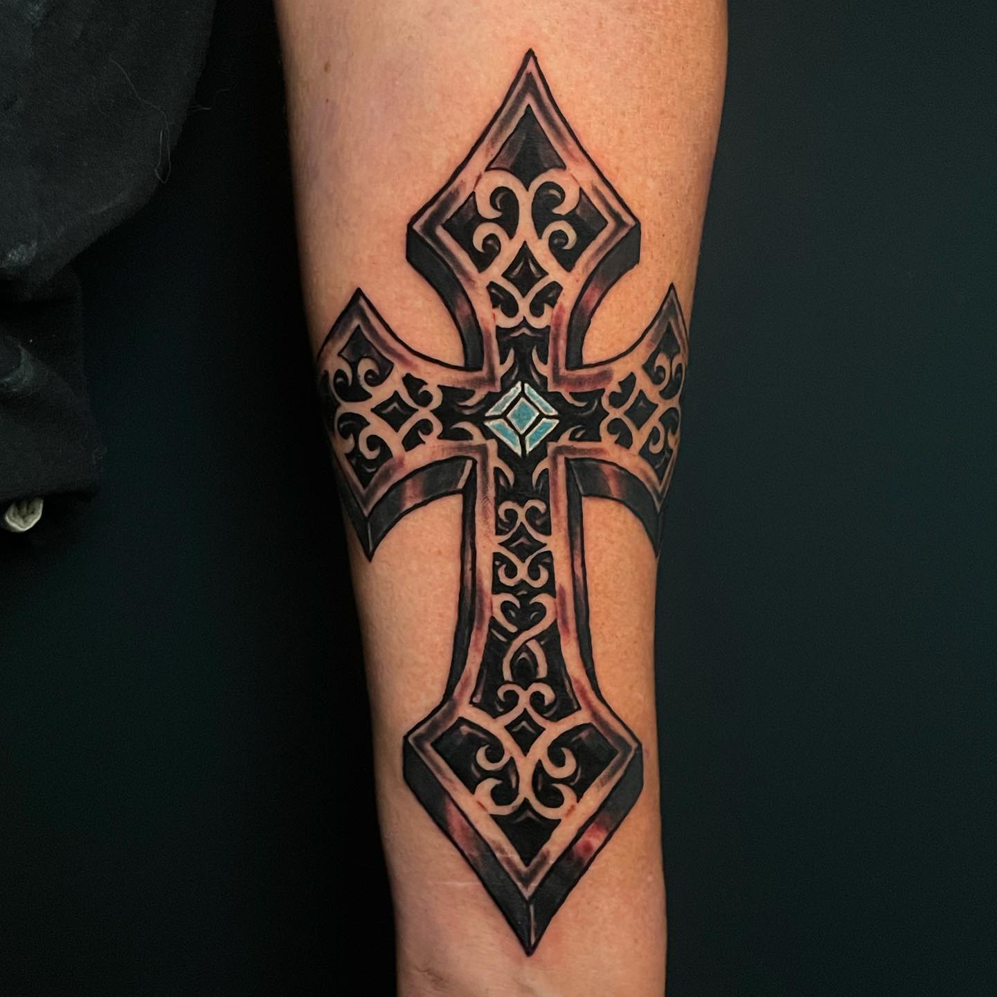 Tatuaje de Cruz de la Vieja Escuela