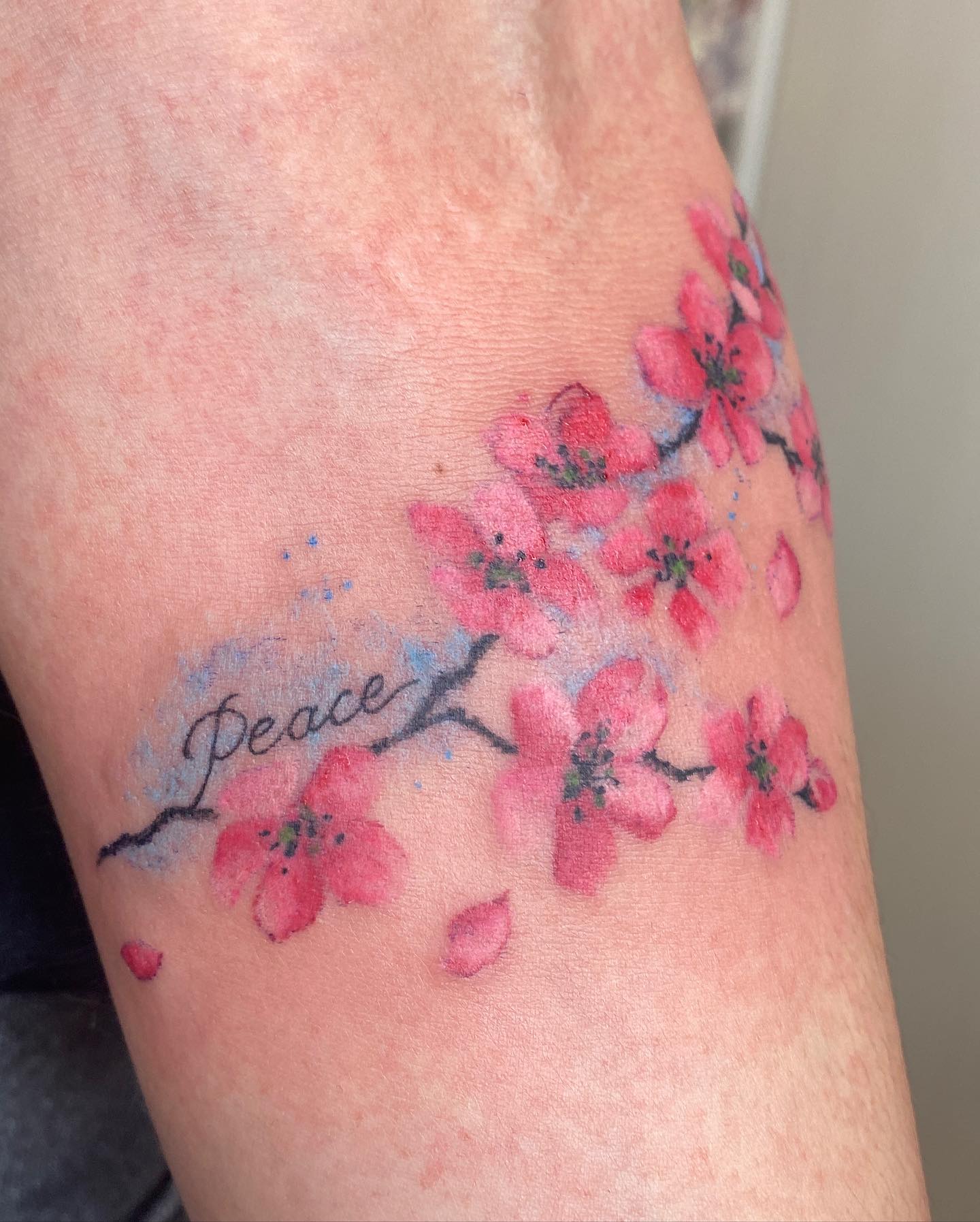 Tatuaje de Flor de Cerezo