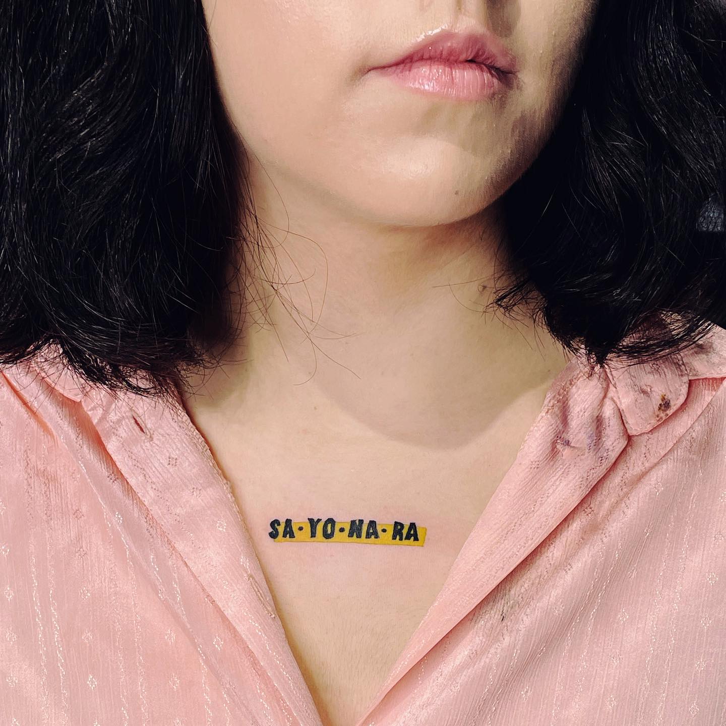 Tatuaje de Pecho Colorido