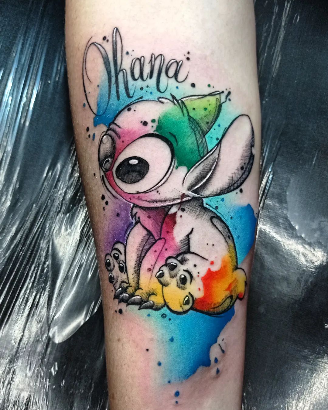 Acuarela Coser Tatuaje