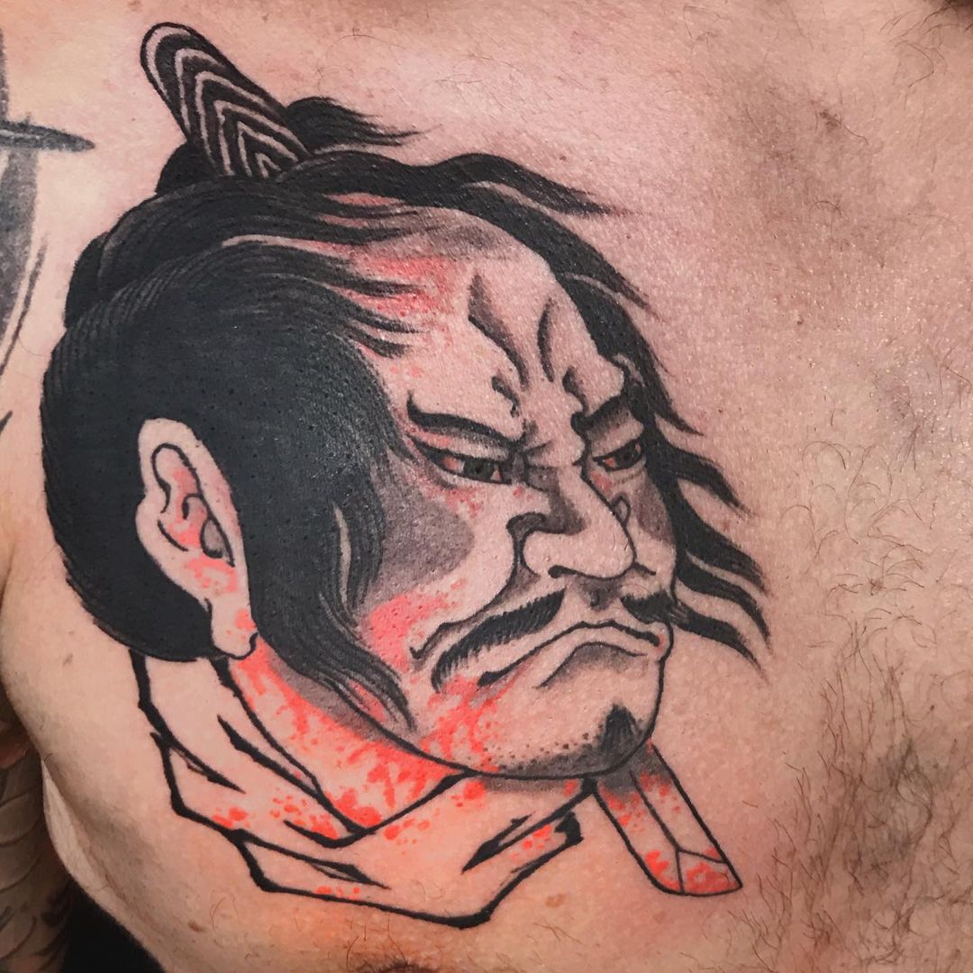Tatuaje de Namakubi de Gran Estómago