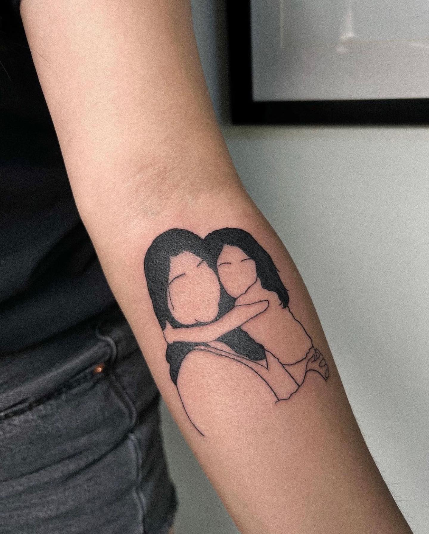 Retrato Madre Hija Tatuaje