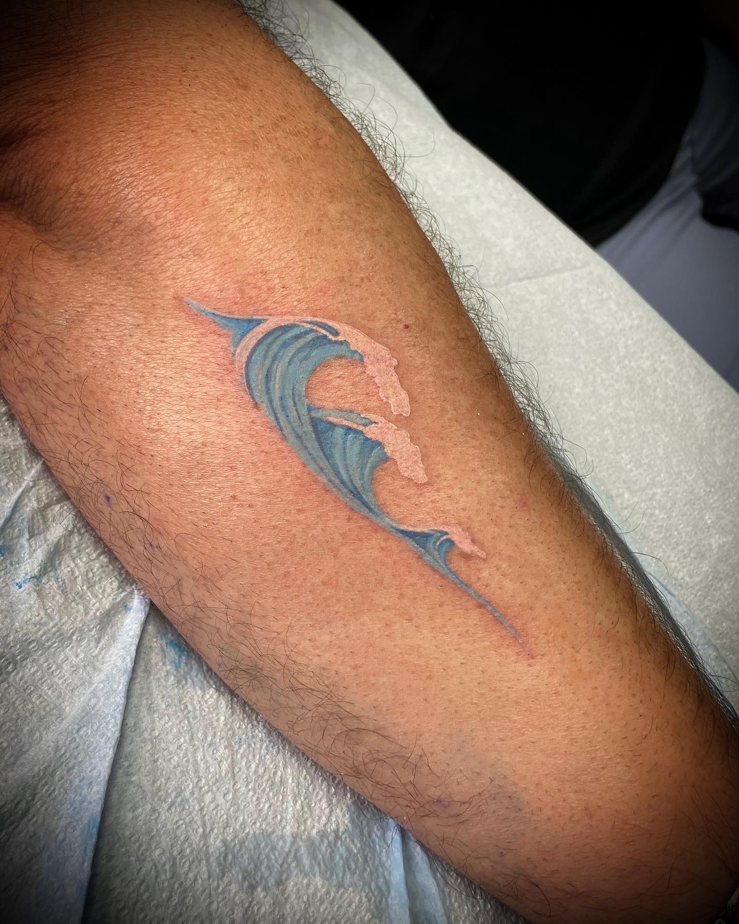 Tatuaje de Ola Genial para Chicos