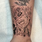 Concepto de tatuaje de Gaara