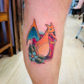 Tatuaje de Charizard
