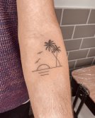 Tatuaje de Palmera en Línea