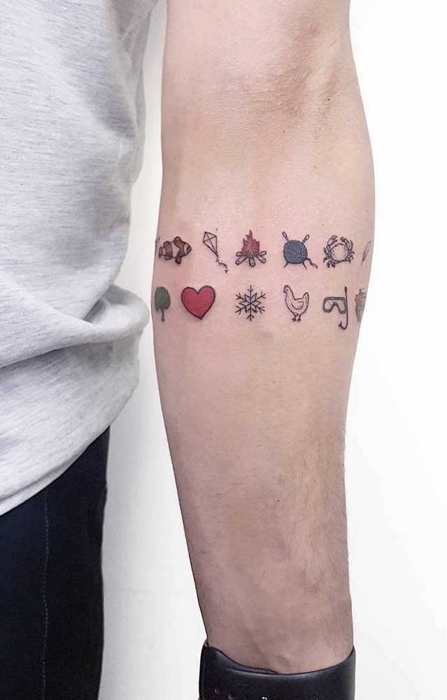 tatuaje en antebrazo 201
